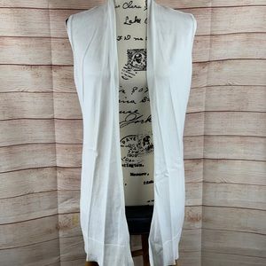 Cyrus Open Front Sleeveless Cardigan